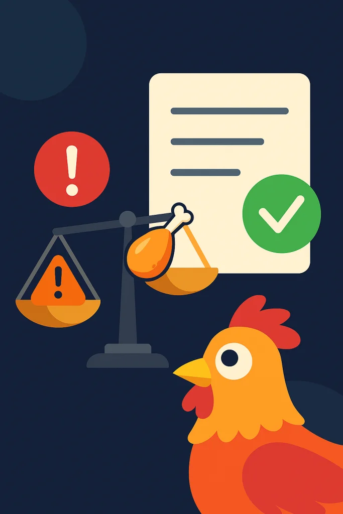 Juego Mystake Chicken Faq